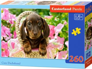 Obrázek z Puzzle jezevčík 260 dílků 